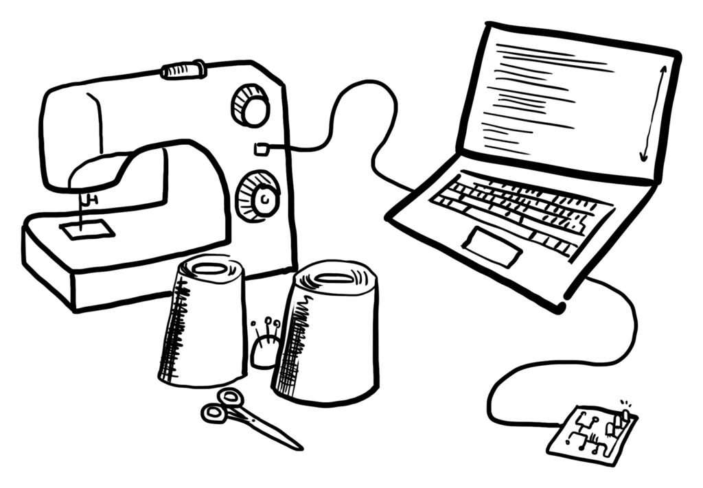 Illustration fabrication numérique